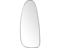 Wandspiegel CERGY 39 cm 95 cm Metaal Zwart