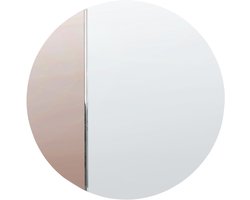 Wandspiegel CHARRON 80 cm 80 cm Roségoud