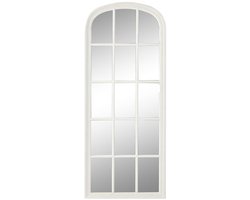 Wandspiegel Home ESPRIT Wit Venster 70,5 x 4 x 170,5 cm