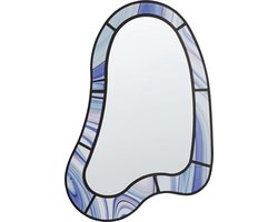 Wandspiegel MONTSEC 49 cm 83 cm Paars