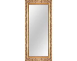 Wandspiegel op Maat in Barok Stijl met Houten Lijst voor Gang, Badkamer of Woonkamer