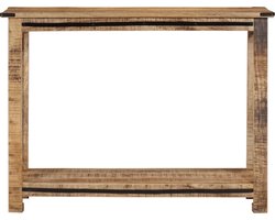 - Wandtafel - Mangohouten Tafel - Salontafel - Vintage Tafel - Industriële Tafel