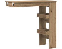 Wandtafel voor Bar of Bistro in Gesneden Hout