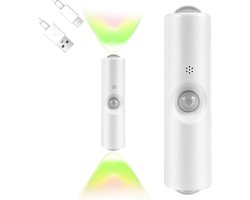 Wandverlichting met Bewegingsmelder - Draadloze Trapverlichting LED - Nachtlampje - Sensorlicht