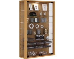 Wandvitrinekast Hangende vitrinekast Glazen vitrinekast Wandvitrinekast Glas Vitrosa Mini
