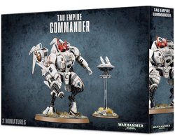 Warhammer 40,000 Xenos T'au Empire: XV85 Enforcer/XV86 Coldstar Commander Battlesuit