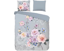 Warme flanel dekbedovertrek Alain - 200x200/220 (tweepersoons) - heerlijk zacht en hoogwaardig - unieke dessin - donsachtig laagje - slijtvast - ideaal tegen kou