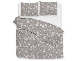 Warme flanel dekbedovertrek irene - 200x200/220 (tweepersoons) - heerlijk zacht en hoogwaardig - unieke dessin - donsachtig laagje - slijtvast - ideaal tegen kou