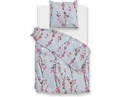 Warme flanel dekbedovertrek Jolanda - 140x200/220 (eenpersoons) - heerlijk zacht en hoogwaardig - unieke dessin - donsachtig laagje - slijtvast - ideaal tegen kou