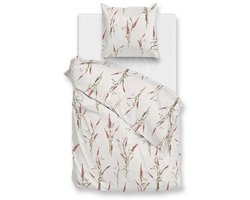 Warme flanel dekbedovertrek Marith - 140x200/220 (eenpersoons) - heerlijk zacht en hoogwaardig - unieke dessin - donsachtig laagje - slijtvast - ideaal tegen kou