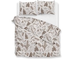 Warme flanel dekbedovertrek Meadow - 200x200/220 (tweepersoons) - heerlijk zacht en hoogwaardig - unieke dessin - donsachtig laagje - slijtvast - ideaal tegen kou
