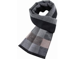 Warme Tartan Schaal voor Heren Lange en Lichte Winter Sjaal