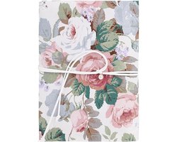 Wasbare Boekhoes - Zachte Boekbeschermer voor Paperbacks - Leraar Leesliefhebbers - Roos