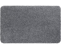 Wasbare Deurmat Aqua Stop 50 × 80 cm - Grey