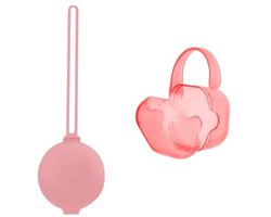 Wasbare silicone fopspeenhouders voor kinderen - Set van 2