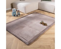 Wasbare speelmat - Jip Taupe - 50x80 cm