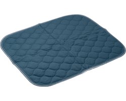 Wasbare stoelbeschermer - Blauw- 40 x 50 cm - Incontinentie onderlegger stoel of bed
