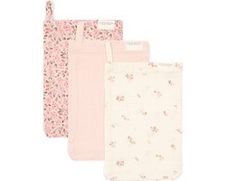 Washandjes set - Roze - Fairy Garden