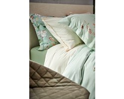 Washed Cotton Dekbedovertrek 140x220 Cm Cream Tan