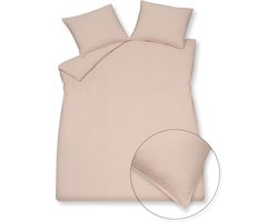 Washed Cotton Dekbedovertrek 140x220 Cm Pale Pink