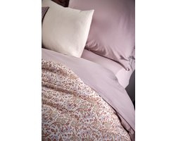 Washed Cotton Dekbedovertrek 240x220 Cm Viola