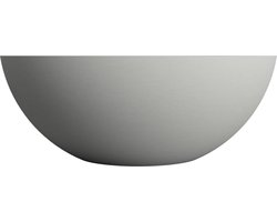 Waskom Arcqua Prince Opbouw 38x14 cm Rond Glans Wit