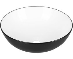 Waskom Differnz Duo 39.5x13.5cm Keramiek Zwart
