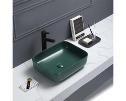 Waskom minerva color line Mat Jade Groen, incl. clickwaste