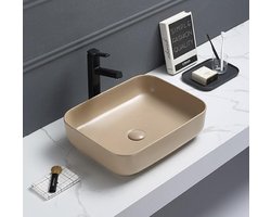 Waskom Minerva Color Line Zand Beige incl. waste op kleur