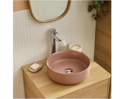 Waskom - Opzetwastafel Rond - Kleine Opbouw - Sanitairkeramiek