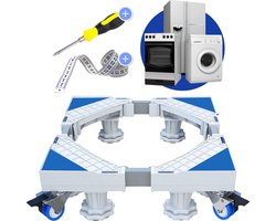 Wasmachine Droger Verhoger - Meubelroller - Wasmachine Meubel - Universele Transporthulp - Meubelverhoger Diverse Apparaten