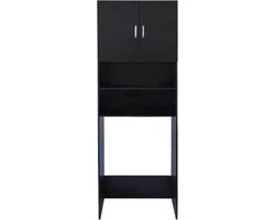 Wasmachine kast ombouw meubel - zwart