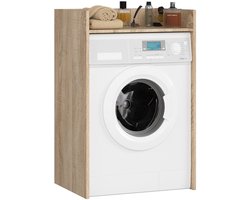 Wasmachine Kast / Wasmachine Ombouw / Wasmachine Meubel FIN / Sonoma Eik / AKORD Furniture Factory / 64 x 98 x 50 cm
