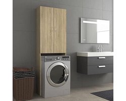 Wasmachine Ombouw - Wasmachine Meubel - Wasmachine Kast - Geel