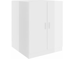 Wasmachine Ombouw - Wasmachine Meubel - Wasmachine Kast - Wit