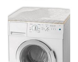 Wasmachine Overtrek - Wasmachine Coating / Droger Hoes - Beschermer Cover - Wit