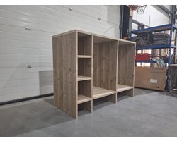 Wasmachineombouw Steigerhout