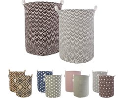 Wasmand, 45 x 35 cm, diverse kleuren en motieven/patronen