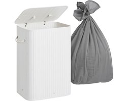 Wasmand - 52x63x32 cm - wit