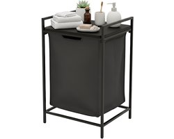 Wasmand - 65 l - zwart