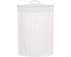 Wasmand bamboe wit 60 cm MATARA