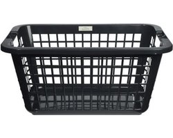 Wasmand Rechthoek - Zwart gerecycled materiaal