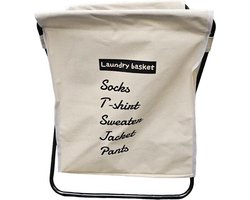 Wasmand-wasmanden-wasmand opvouwbaar-wasmand metaal fout-30*45*50 cm-opslagmand-wasmanden-washandjes-wasbox-heupwasmand