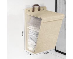 Wasmanden - 1 Stuk - Wassorteerder - 58 * 41 * 15 cm - Beige