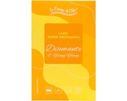 Wasparfum Geurkaart - Le Essenze di Elda - DIAMANTE & YLANG YLANG