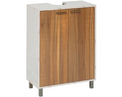 Wastafel Kast Ophélie Hout - Steen