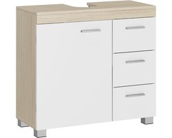 Wastafel Onderkast Met Uitsparing - Wasbak Kast - Badkamermeubel