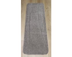 Wastafelmat - Badkamermat Soft beige taupe 40x120 antislip