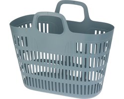 Wastas - flexibel - 25L - 47 x 23 x 32 cm - blauw - boodschappentas