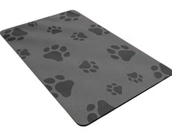 Water absorberende placemat voor honden en katten - Eten en drinken - Geen viezigheid - Voedermat - Zorgt voor een schoner huis - Huisdier placemat